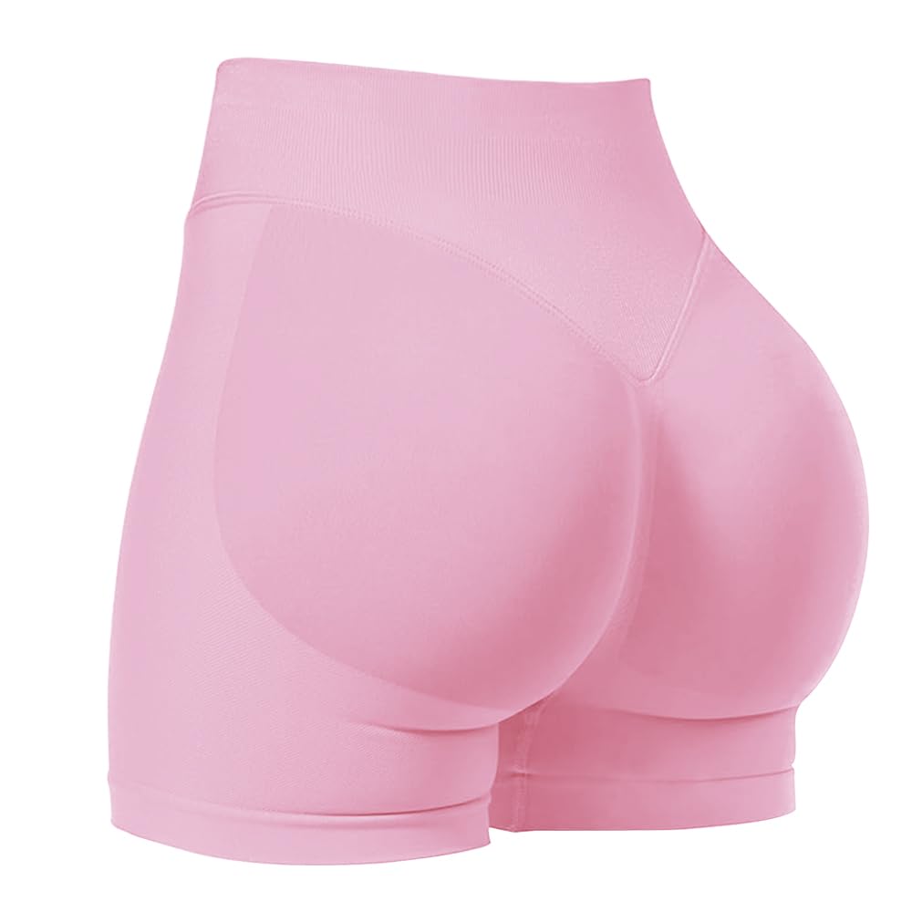 JN JANPRINT Set da palestra senza cuciture per le donne 2 pezzi con spalline incrociate reggiseni sportivi nascosti pantaloncini scrunch abiti da yoga tuta Activewear