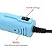 mofa Heat gun,Mini Hot Air Gun Tools Shrink Pen with Stand For DIY Embossing And Drying Paint Multi-Purpose Electric Heating Nozzle 150W 110V (Blue)