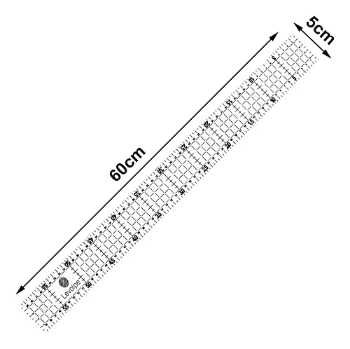 Kit Réguas 15x60 15x30 5x60 5x30 15x15 Caixa De Leite Patchwork