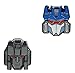 Transformers Decepticons Soundwave and Starscream 2 Pack Enamel Pin Set