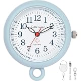 [リトルマジック]【可愛くてプロ仕様】【公式】[自分で電池交換可][日本製ムーブメント] ナースウォッチ 懐中時計 コロレ30(NAS30-NBUL/ネモフィラブルー）