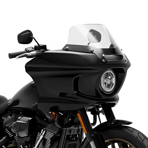 Image of TCMT Motorcycle Headlight Fairing 7 inch Clear Windshield Fit For Harley Low Rider ST FXLRST 2022-2025 Low Rider El Diablo FXRST 2022