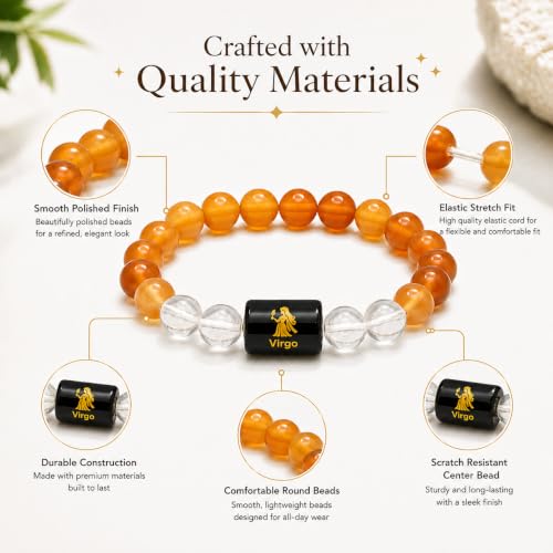 Image of Zodiac Crystal Bracelet for Men & Women