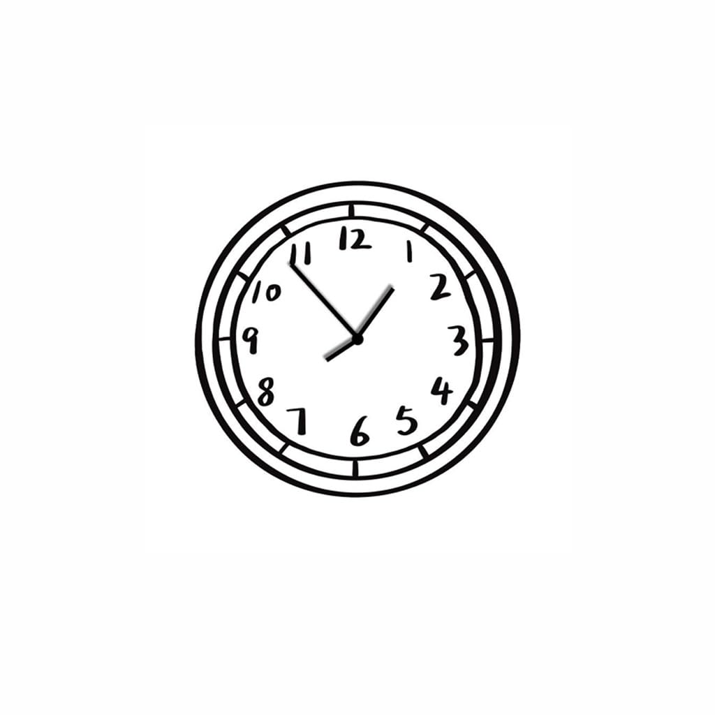 Eines A Silent Decorative Wall Clock Wall Clock Studio Living Room Shop Studio Rt Room Decorative Wall Clock Easy To Read