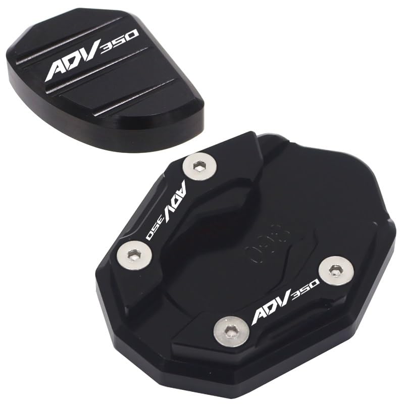 Extension de Béquille ADV 350 Pad de Support Aluninium Élargi Anti-Enfoncement Moto