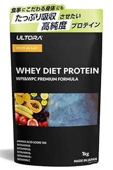 Amazon | ULTORA ウルトラ ホエイ プロテイン 1kg 450g 人工甘味