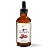 Hoxsey Formula Red Clover Burdock Plus Herbal Extract 4 fl. oz.