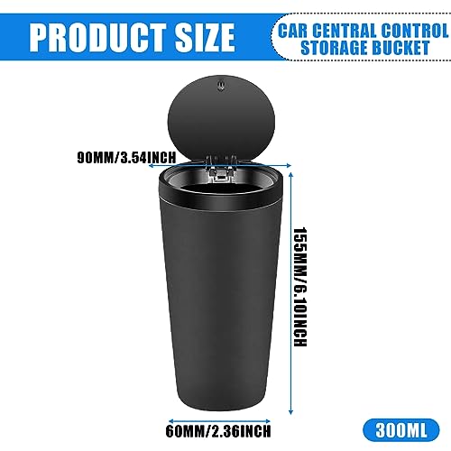 2 pattumiera per auto: mini pattumiera per auto