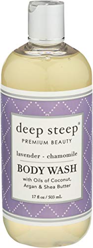 Deep Steep Body Wash Lavender Chamomile Natural, 17 Fl Oz
