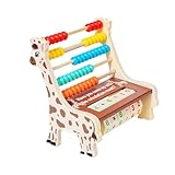 Generic Wooden Frame Abacus Educational Toys Interactive Toys Early Development Math Counting Toy for Girls Boys Birthday Gifts