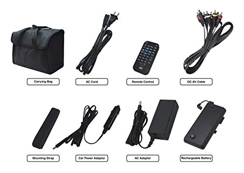 Venturer (PVS19388IR) Swivel Dual-Screen Portable/Mobile DVD Player - Set of Two 8-Inch LCD Screens | New Gift Box | Remote | Car Power Adapter | AC Charger (1 Year Warranty) (Renewed)