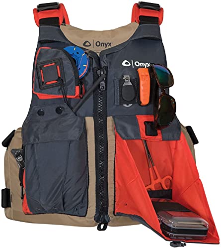 KAYAK FISHING PADDLE VEST ADULT TAN image 2
