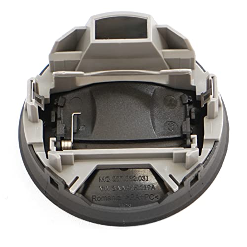 Cache pour interrupteur Volkswagen 3AA905219A9B9 noir d'allumage - 2