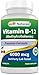 Price comparison product image Best Naturals Vitamin B-12 as Methylcobalamin (Methyl B12), 6000 mcg 120 Sublingual Tablets