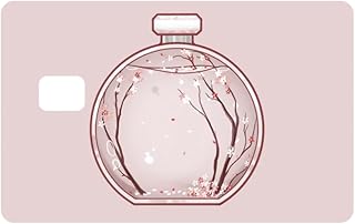 Blossom japanese asian anime debit visa card sticker