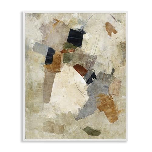 Composition en parchemin Stupell Industries cadre blanc 50x40 cm