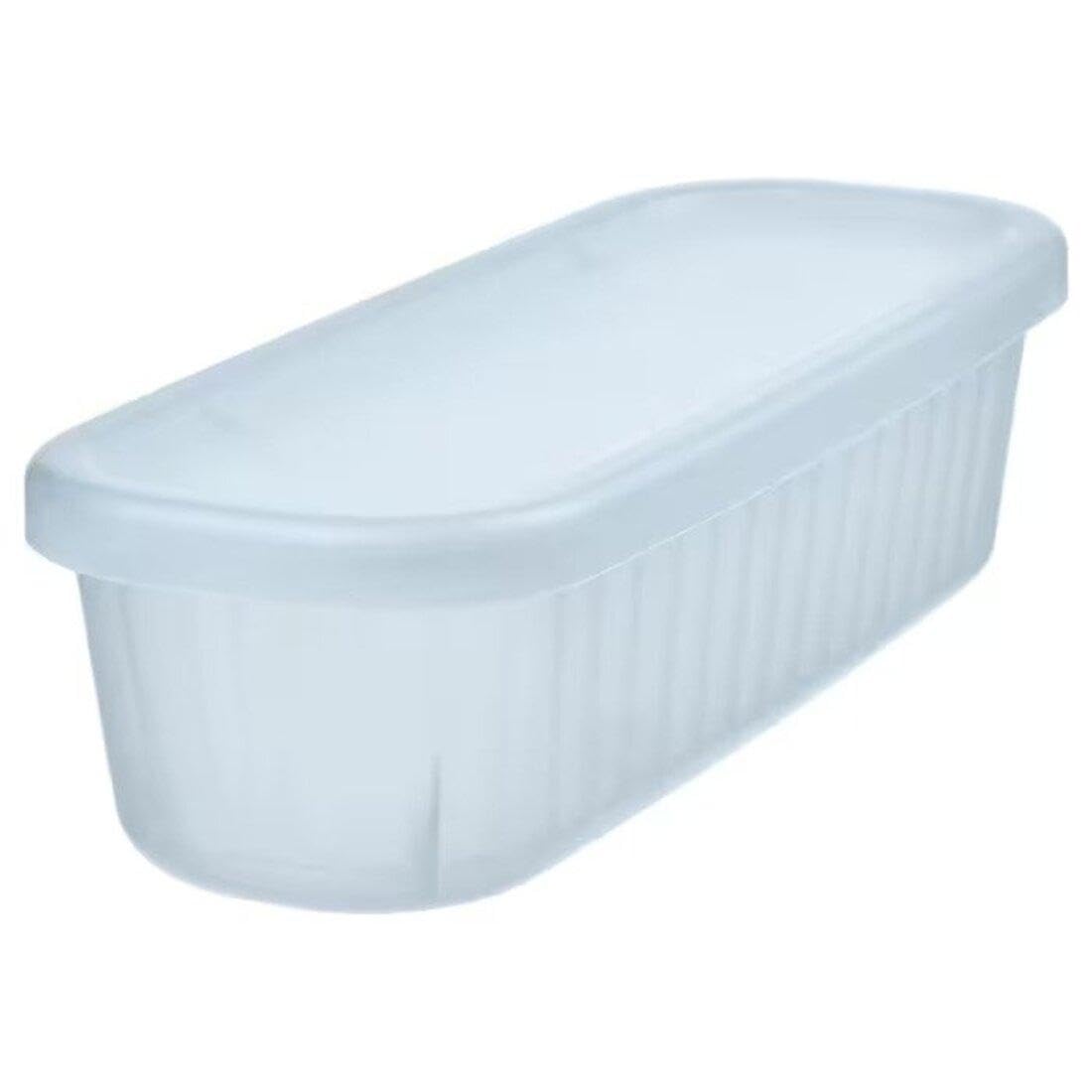 Ikea RYKTA Storage box with lid, transparent, 9x24x7 cm/0.5 l-image-39