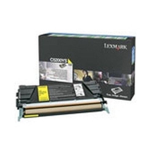 Cartouche de toner jaune Lexmark C5200YS pour imprimante laser Optra C 530 DN