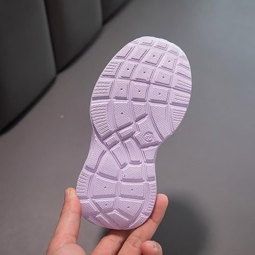 IWIHMIV Girls Tennis Shoes Boys Breathable Non Slip Sneakers Casual Running Non Slip Athletic Shoes for Toddler4