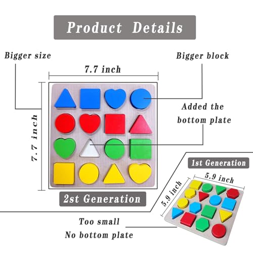 TieGokii 2nd Generation - Dementia Activities for Seniors,Wooden Alzheimers Products for Elderly,Keep Cognitive and Busy Puzzles Gifts & Games - Image 4