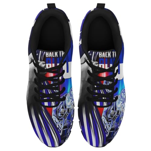 Police Law Enforcement Back The Blue Shoes Men Women Running Walking Shoes Fashion Sneakers2