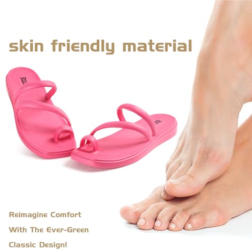 Image of DOCTOR HEALTH SUPER SOFT Premium Women's Trendy Triple Strap EVA Slippers | Soft, Open-Toe, Lightweight Daily Comfort Slides, Open-Toe Slippers for Home & Outdoor