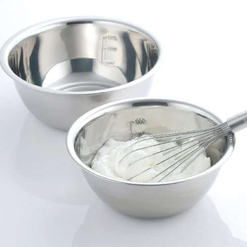 Set de 5 Tazones de Acero Inoxidable para Mezclar miniatura 5
