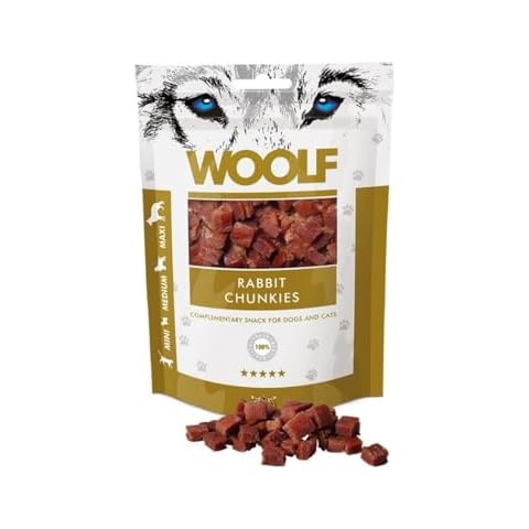 WOOLF Chunkies - Natural High Meat Dog Treats Cover