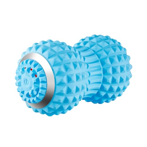 Boule Vibrante Massante | Rouleau de Détente et Récupération pour le Cou | Appareil de Soulagement dédié à la Zone Cervicale - Pour Maison, Voyage, Yoga,...