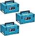 Price comparison product image Makita 821551-8 MakPac Type 3 Stacking Connector Case 396mmx 296mmx 210mm Pack 3