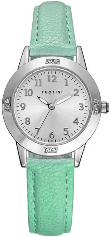 Girls Watches Teen Student watches for Women Watch for 8-15 year old girl Simple Japanese Movement Casual Leather Band Watches for Girls waterproof ladies watches for small wrists