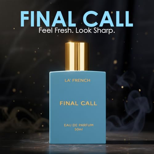 Image of La French Final Call Unisex Perfume 50ml | Long-Lasting Luxury Fragrance | Bold Woody & Floral Notes | Premium Perfume Spray for Men & Women