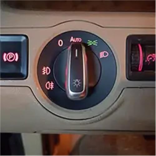 Interruptor de faros para Golf GTI MK5 MK6 compatible con VW de 2004 a 2013 3