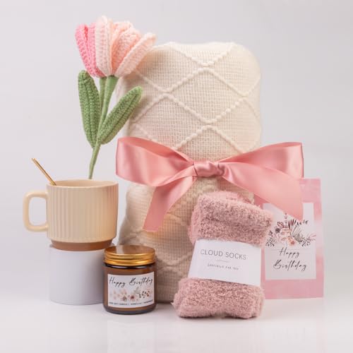 Birthday Gifts for Women, Self Care Gifts Get Well Soon Gifts Package, Relaxing Care Package, Birthday Gift Basket for Women, Happy Birthday Gifts for Her, Mom, Sister, Best Friend, Wife, Girlfriend, Coworker, Birthday Gifts Ideas - Image 4