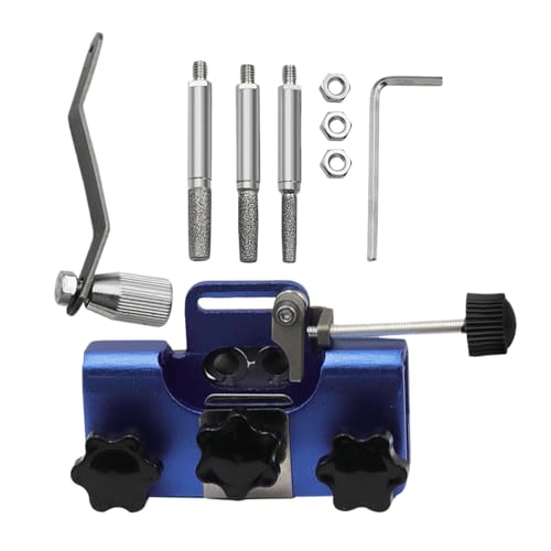 Motosierra kit de afilado portátil para reparación de cadenas de corte en carpintería