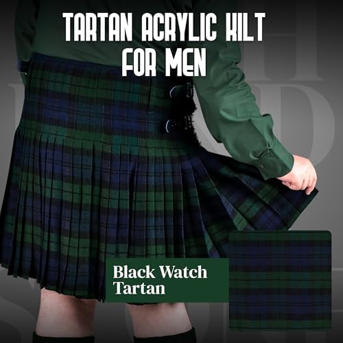 Accessoire Mode Masculin Tartan Cravate Tartan écossais Imperial Kilt - 100% Laine Acrylique - 144cm Longueur - Style Pride Of Scotland - Fait Main Cadeau Cravate Traditionnelle écossaise