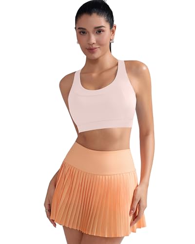 Image of RUNNING GIRL Sports Bras for Women High Support,Racerback Supportive Molded Cup Sports Bra with Sewn in Pads