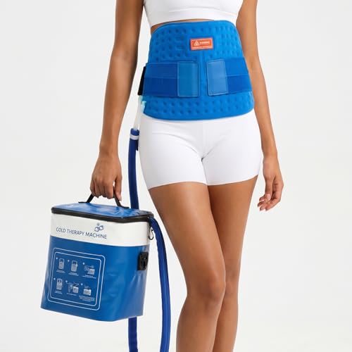 Image of Cold Therapy Ice Machine for Lower Back /Stomach After Surgery Pain Relief