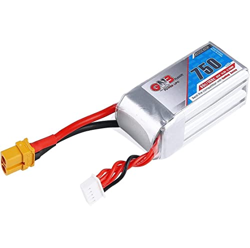 Makerfire 750Mah Lipo Battery 4S 14.8V 80C Xt60 Connector Plug Rechargeable Battery For Fpv Racing Drone Rc Quadcopter Airplane #TOP16
