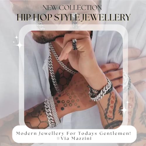 Image of Via Mazzini Gold Plated No-Tarnish No-Fading Stainless Steel 7mm Thickness Chunky Hip-Hop 30 inch Long Chain Necklace For Men And Women (NK1056) 1Pc