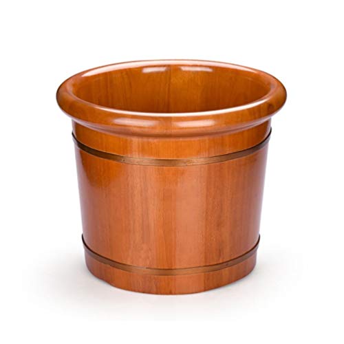 Cubeta de Madera para Baño de Pies y Pedicura