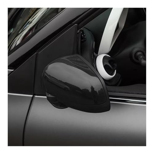 Coques rétroviseur pour Smart 453 Forfour - Lot de 2 coques de portière latérale en noir look - 2