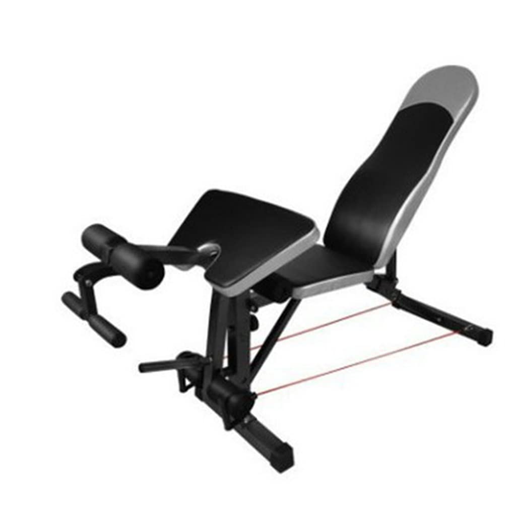 Professionelles Fitnessstudio, umfassendes Fitnessprogramm für Indoor-Sportarten, Ganzkörpertraining, Hantelbank, Bankdrücken