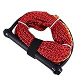 UPKOCH Corde de Sports Nautiques en Nylon Tressé Poignée Noire Corde pour Wakeboard et K...