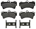 Wagner QuickStop ZX1014A Semi-Met Disc Pad Set, Front