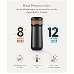Coffee Pot French Press, 320Ml Stainless Steel Insulated Travel Mug with Filter - 2 in 1 Portable Coffee Maker for Chilled Beverages - Image 6