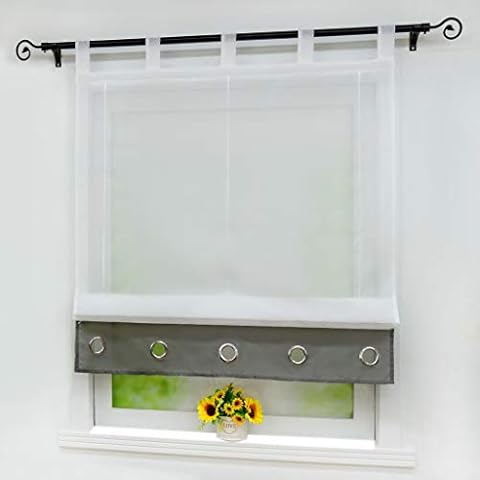 Yujiao Mao Modern Eyelet Roman Blind Cover