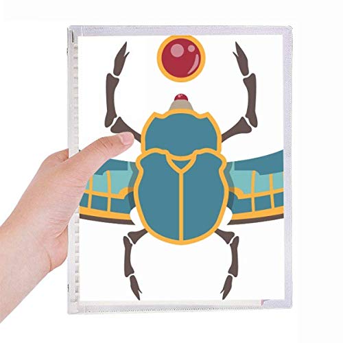 Cahier à spirale égyptien rechargeable pour ne plus perdre vos pages de notes importantes