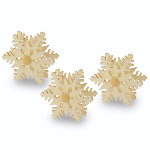 Sikora BS293 Kerzenaufstecker EISKRISTALL 3er Set für Schwibbögen