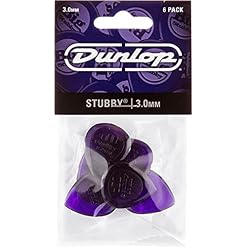 Dunlop 474P300-6 Mediators Stubby Jazz 3.00mm - Les Beatles, Paul McCartney, John Lennon, RIngo Starr, George Harrison